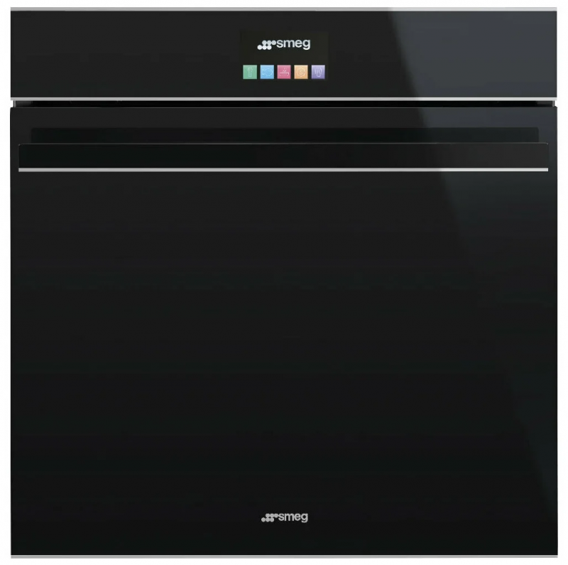 Электрический духовой шкаф Smeg SFP6604NXE, черный