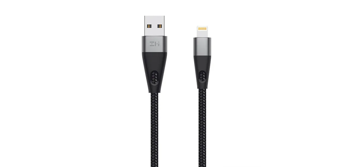 Кабель ZMI USB/Lightning MFi 100 см AL806 (Black)