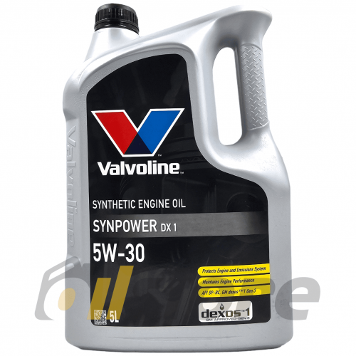 Синтетическое моторное масло VALVOLINE SynPower DX1 5W-30