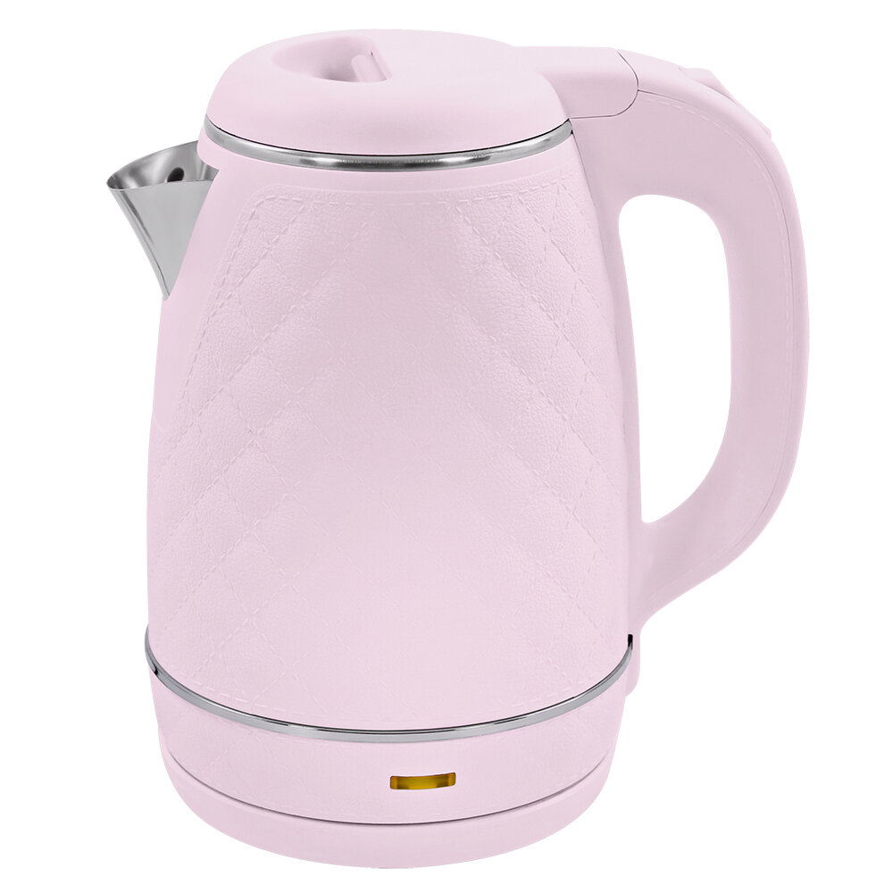 LUMME LU-4106 розовый чайник металлический