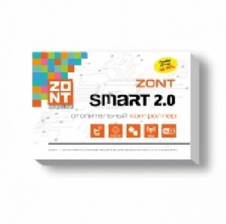 Отопительный контроллер Микро лайн ZONT SMART 2.0 Отопительный контроллер для электрических и газовых котлов ML00004479