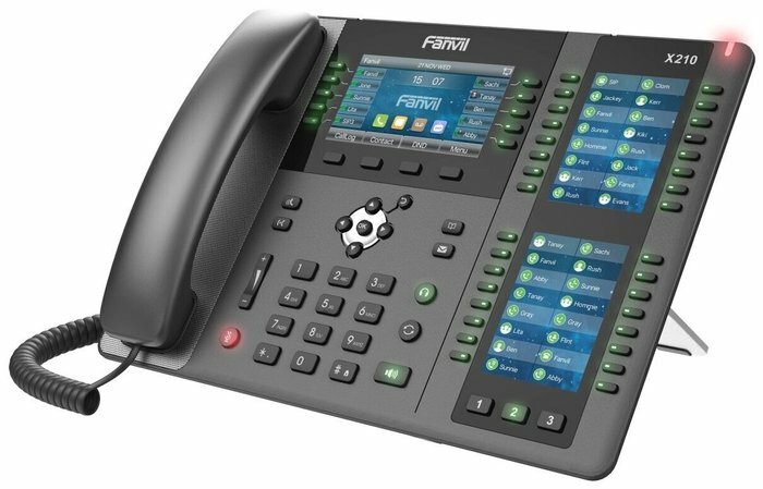 IP-телефон Fanvil X210i черный