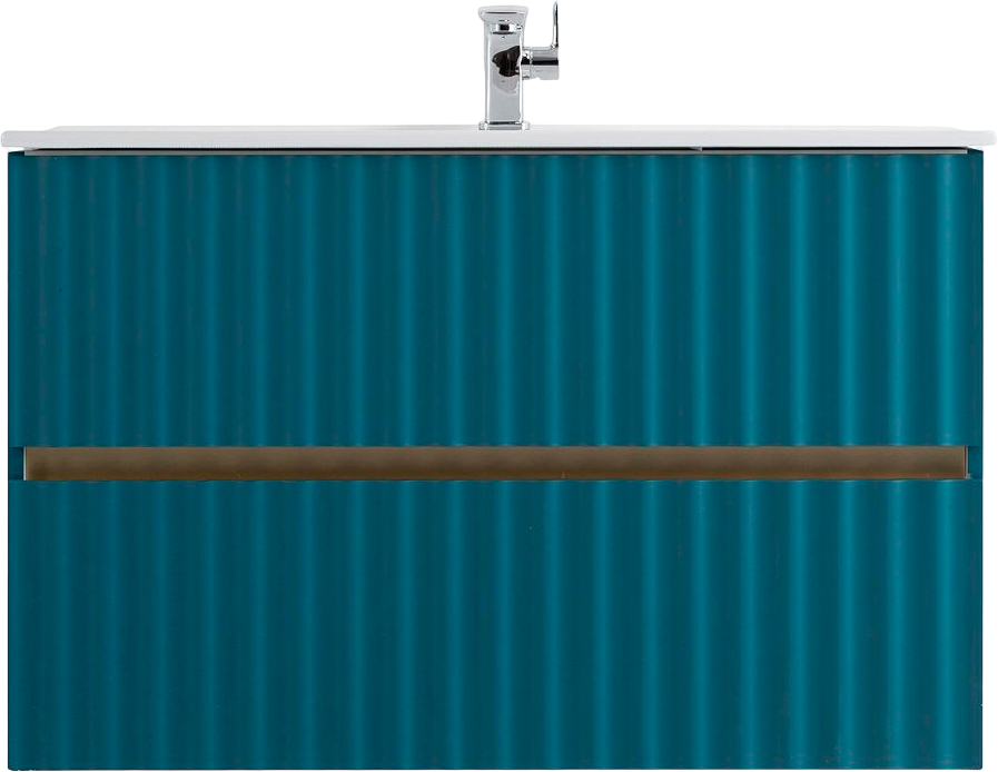Тумба с раковиной Art&Max Elegant 90 аквамарин