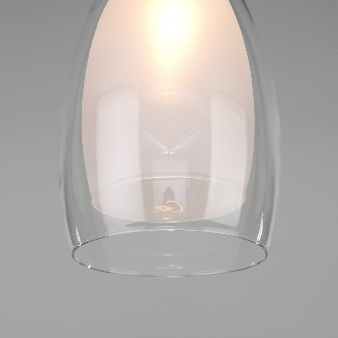 Подвесной светильник со стеклянным плафонами Eurosvet 50085/3 золото - фото №2
