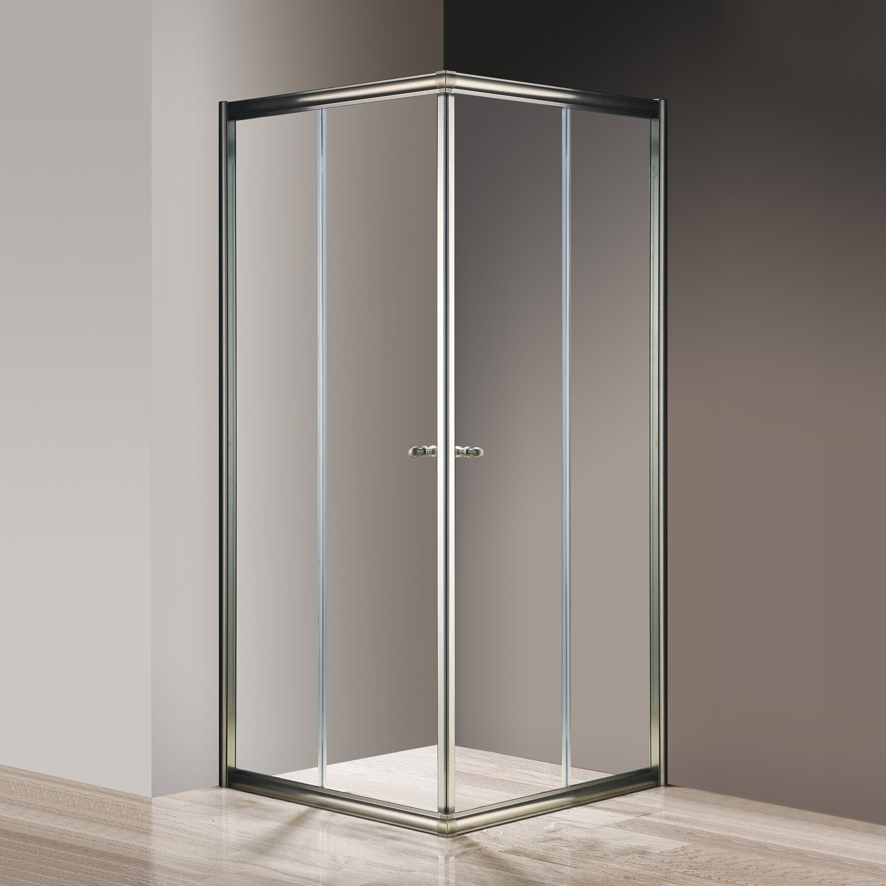 Cezares Душевой уголок Cezares Giubileo-A-2-90 прозрачное стекло, бронза