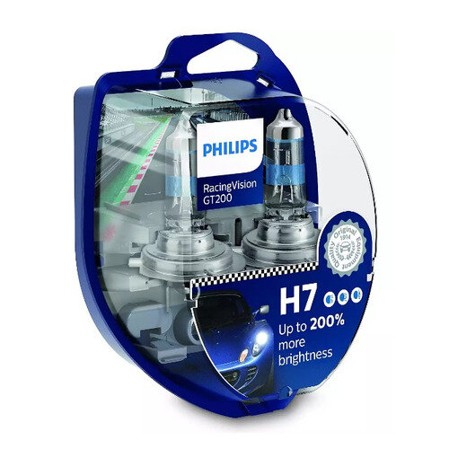 Лампа автомобильная галогенная Philips 12972RGTS2, H7, 12В, 55Вт, 2шт