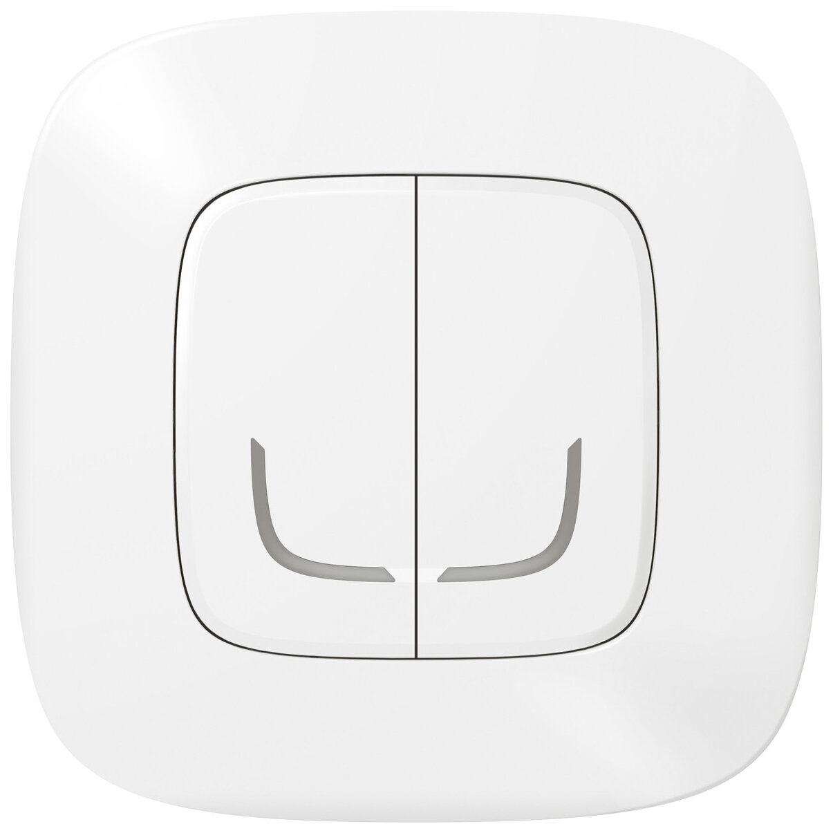 Выключатель Legrand Valena Allure Netatmo 2 клавиши белый