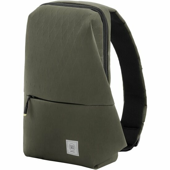 Рюкзак NINETYGO City sling bag, зеленый