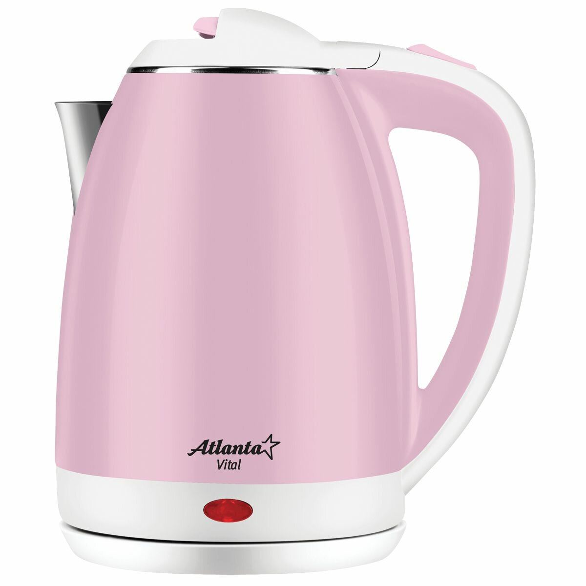 Ath-2437 (pink) чайник двухстенный электрический