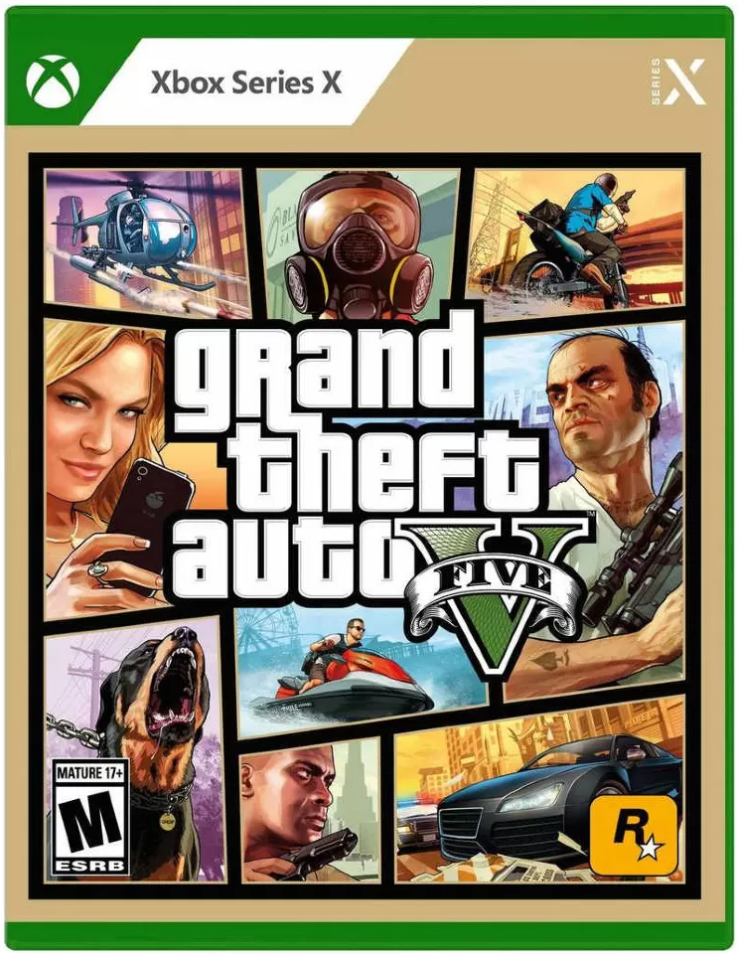 Игра Grand Theft Auto V Remastered 2022 для Xbox Series X|S, электронный ключ, Аргентина