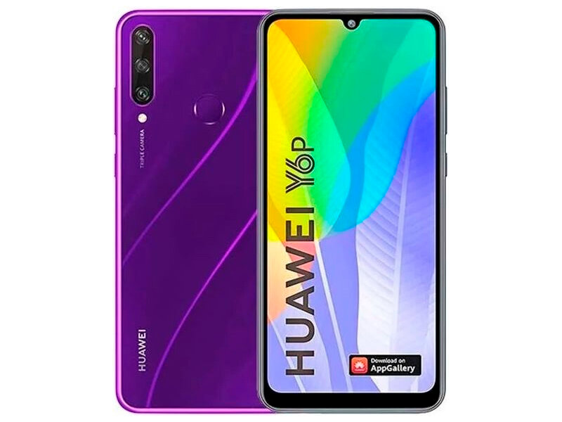 Сотовый телефон Huawei Y6P 3/64Gb Phantom Purple