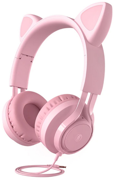 Наушники проводные Havit H225d Pink