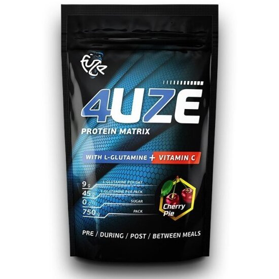 Мультикомпонентный протеин PUREPROTEIN FUZE + Glutamine Вишневый пирог 750г