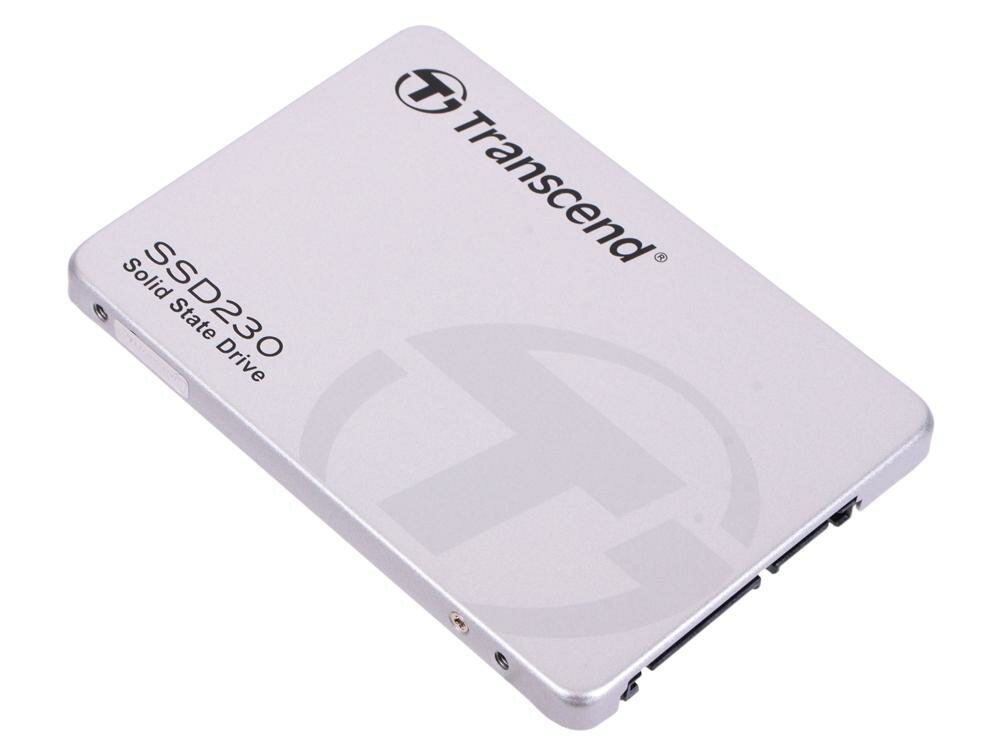 Твердотельный накопитель SSD 2.5" 128GB Transcend SSD230 (R560/W500Mb/s, 3D TLC, SATA 6Gb/s) (TS128GSSD230S)