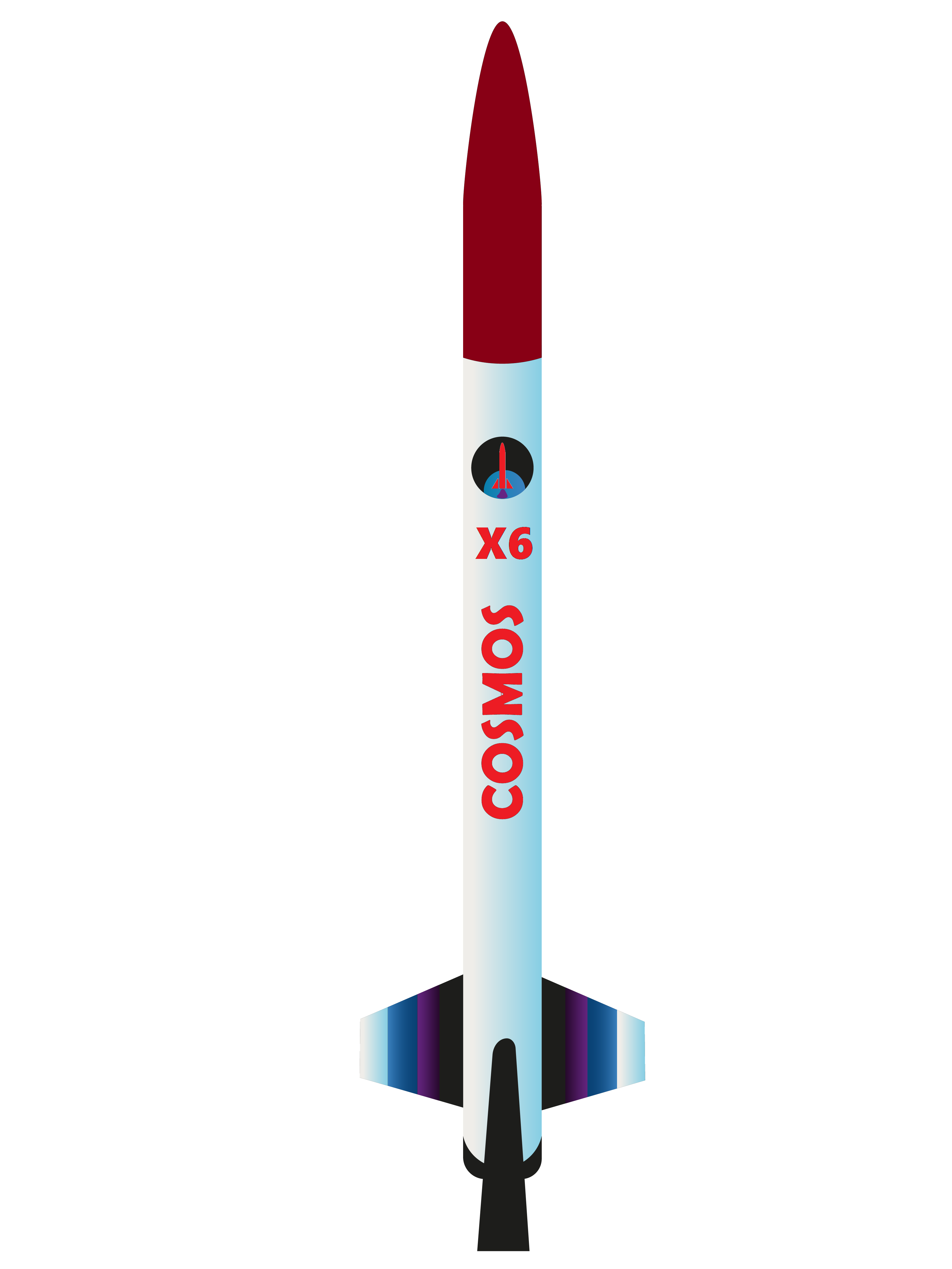 Готовый набор Ракеты для запуска CosmoS X6 PRO