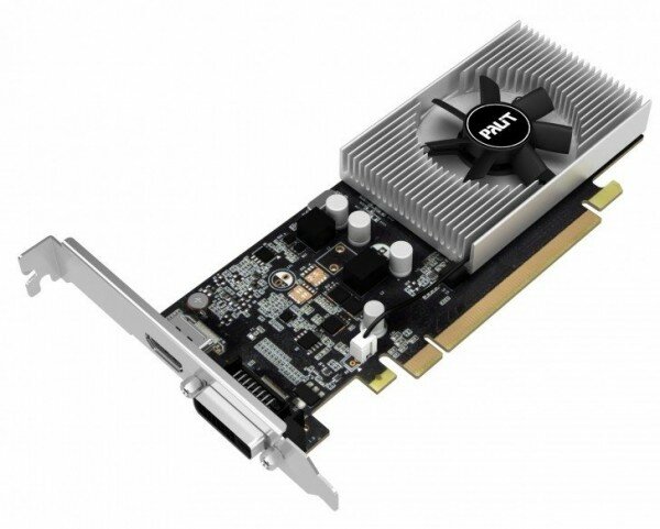 Видеокарта Palit PCI-E PA-GT1030 2GD4 nVidia GeForce GT 1030 NEC103000646-1082F