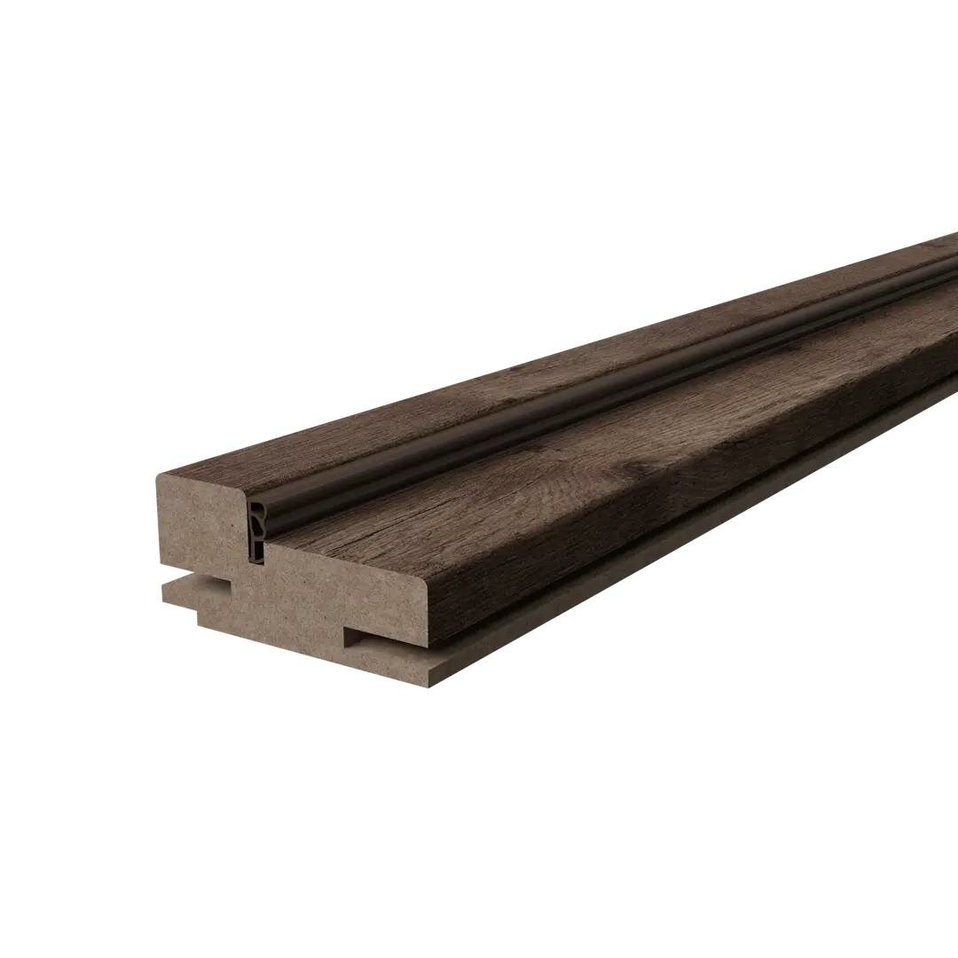 фото Дверная коробка телескопическая Artens Магнолия 2100x70x32 мм ПВХ ламинация цвет акация (комплект 2.5 шт.)