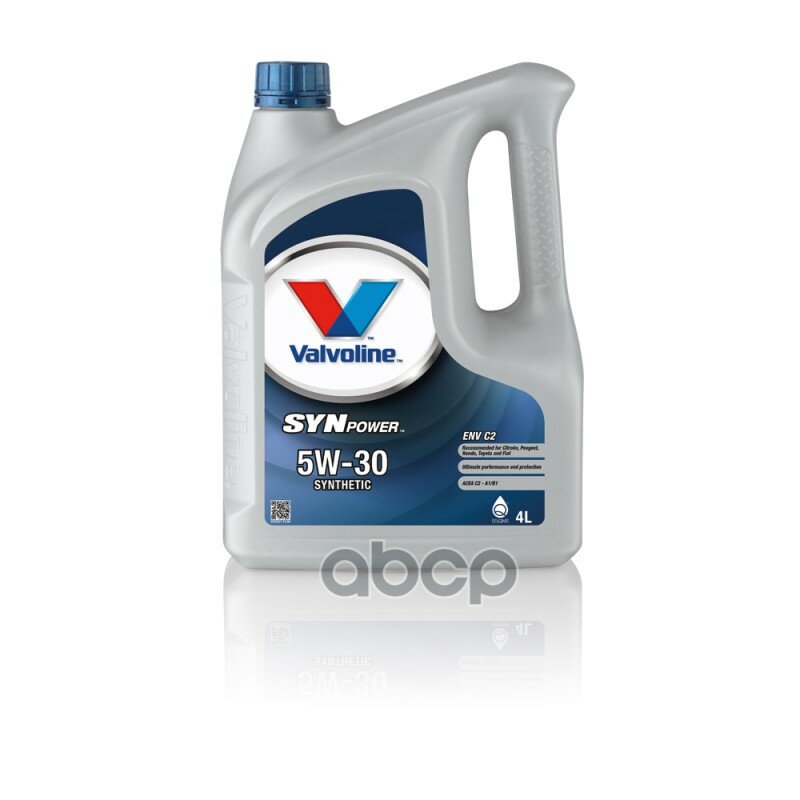 Valvoline Масло Моторное Synpower Env C2 5W30 4Л