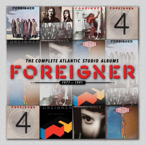 Компакт-диск Warner Music Foreigner - The Complete Atlantic Studio Albums 1977-1991 (7CD) Медиа - фото №1