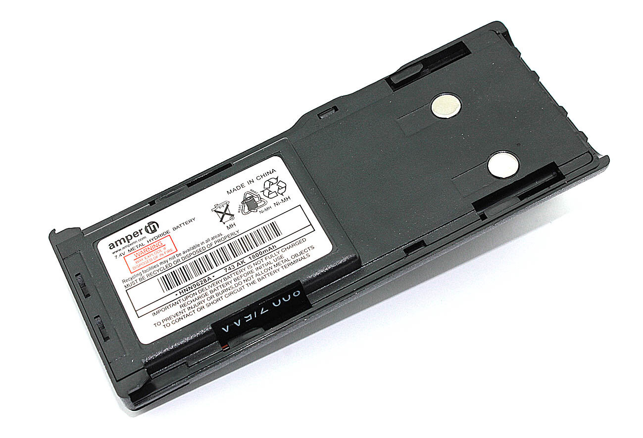 Аккумулятор Amperin для Motorola CP250 CP450 GP88 GP300 GP600 (HNN8133C) 1800mAh 7.4V Ni-Mh