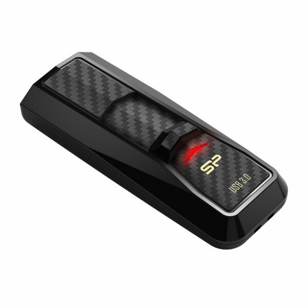 Флешка 16Gb Silicon Power Blaze B50, USB 3.0, Черный SP016GBUF3B50V1K