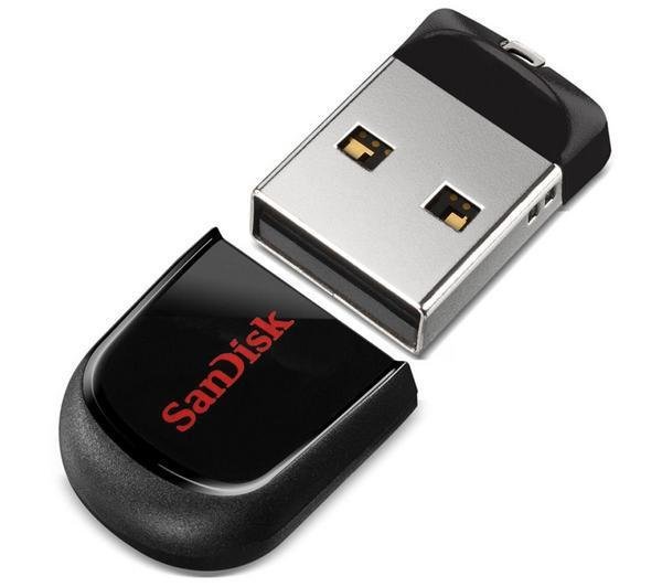 USB-флеш накопитель SanDisk 64Gb Cruzer Fit 2.0 SDCZ33-064G-G35, 1шт.