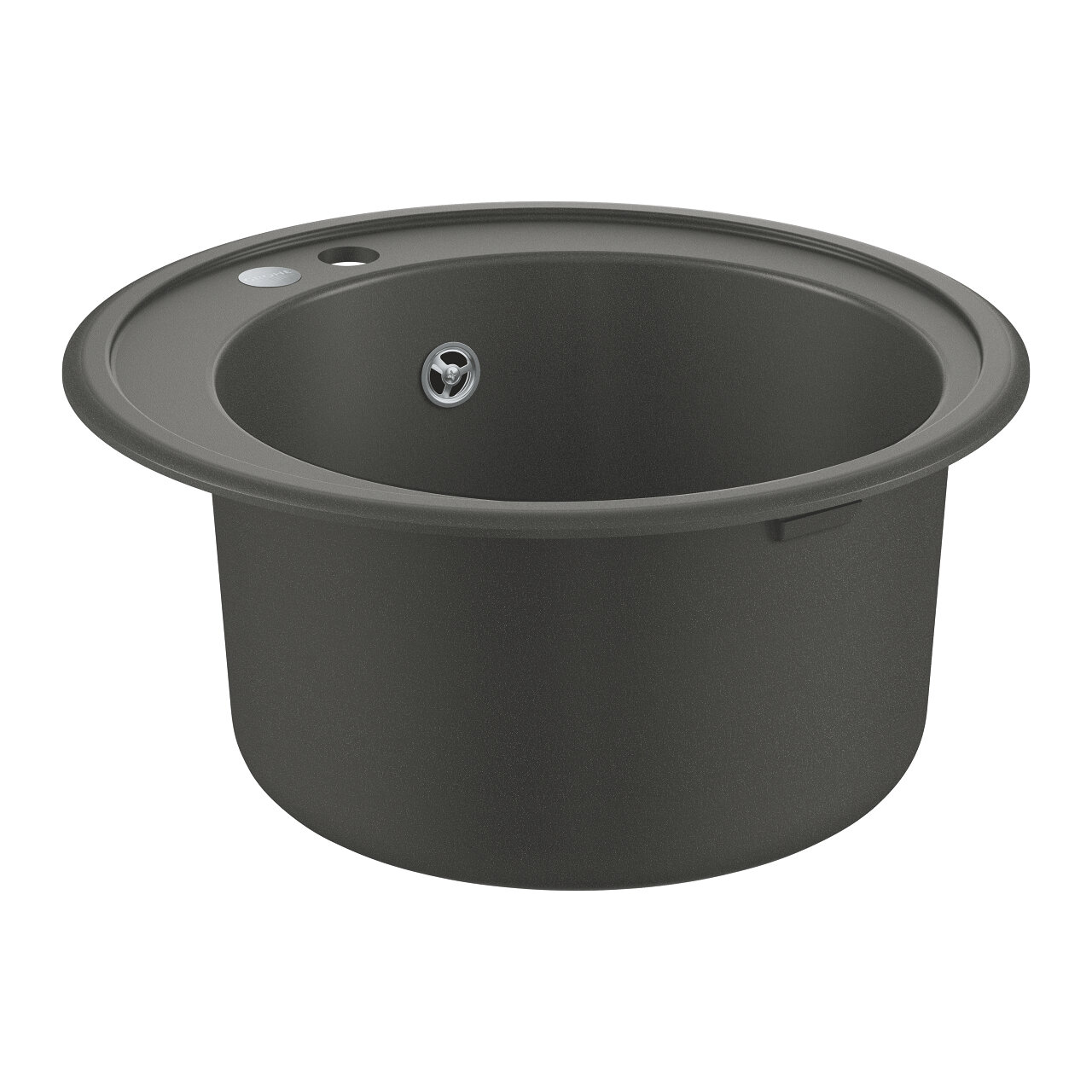 Кухонная мойка Grohe K200 круглая, композитная, серый гранит 31656AT0