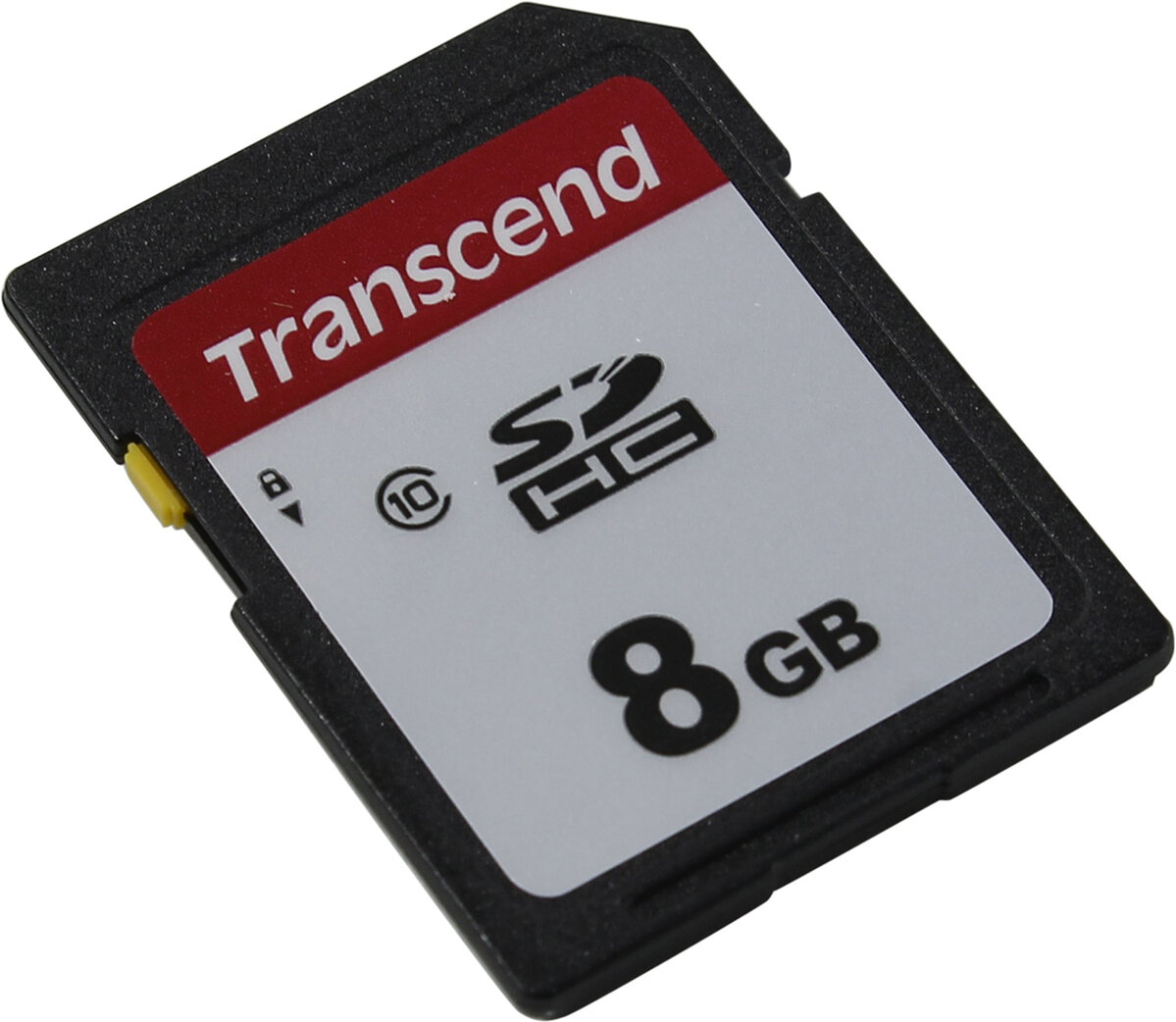 Карта памяти Transcend 8Gb SDHC Class 10 (TS8GSDC300S)