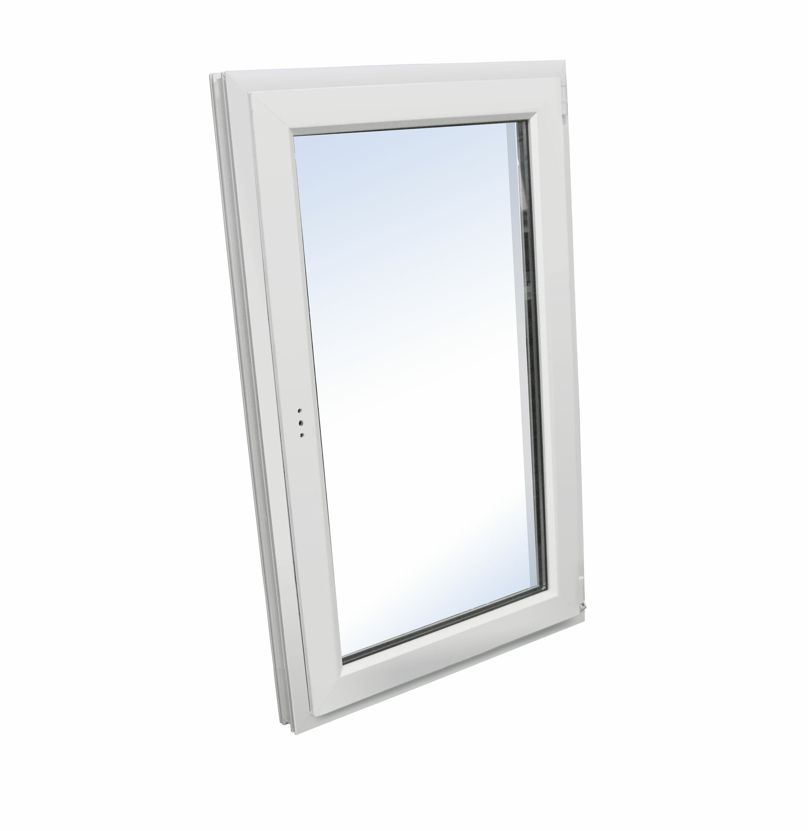 фото Окно Galichi ПВХ поворотно-откидное правое 60х60 см белое