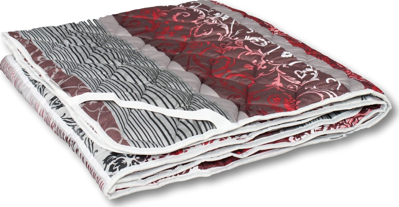 фото Наматрасник стеганый альвитек шерсть-полисатин мультиколор 70х200