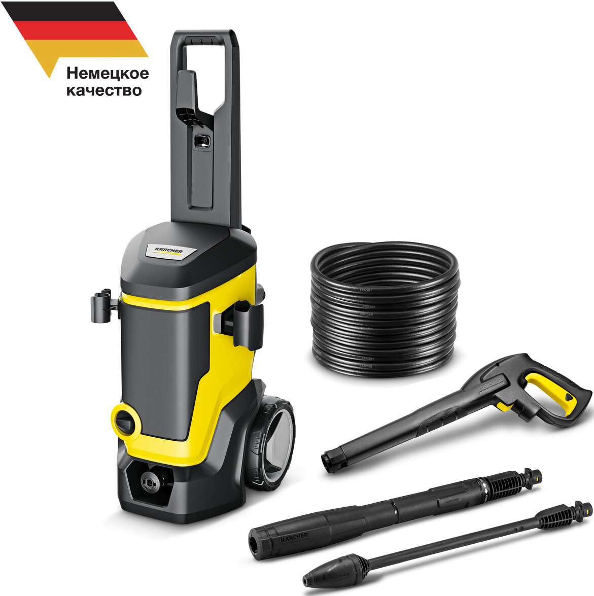 Минимойка Karcher K 7 WCM *EU YELLOW 1.317-400.0 - фотография № 1