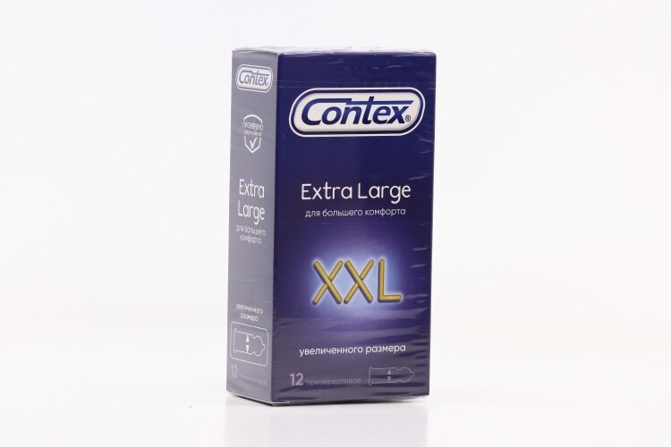 Презервативы Контекс XXL (экстра ладж),12 шт.