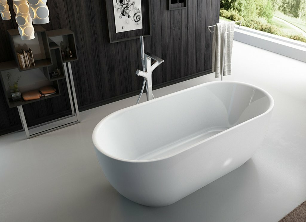 Ванна отдельностоящая BelBagno BB70-1500-800 акрил