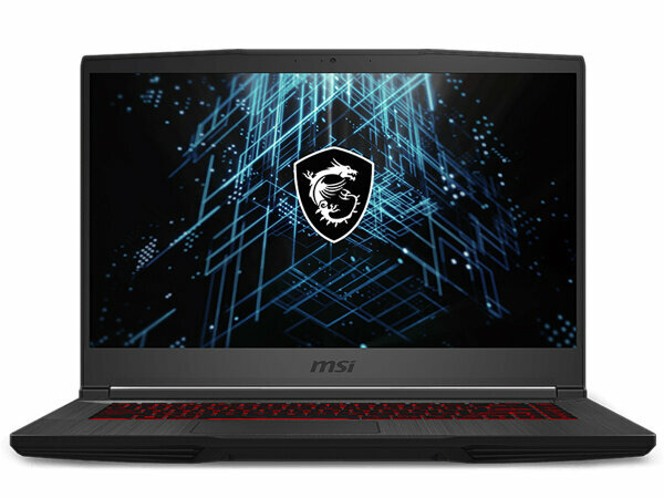 Ноутбук MSI GF63 11UD-222XRU Thin i7-11800H 8Gb SSD 512Gb NVIDIA RTX 3050Ti для ноутбуков 4Gb 15,6 FHD IPS Cam 51Вт*ч Free DOS Черный 9S7-16R612-222