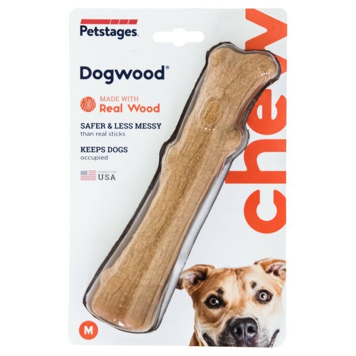 Игрушка Petstages Dogwood для собак, палочка деревянная, средняя (3 шт) - фотография № 2