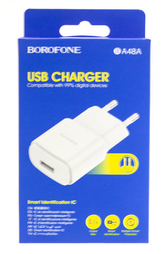    c USB Borofone, BA48A, , 2.1A