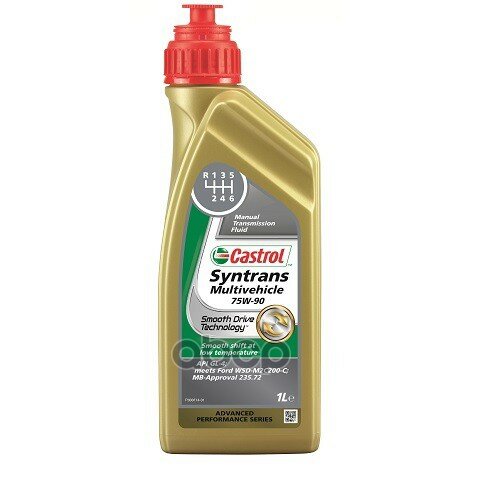 Трансмиссионное Масло Syntrans Multivehicle 75w-90 1л Castrol арт. 154FA3