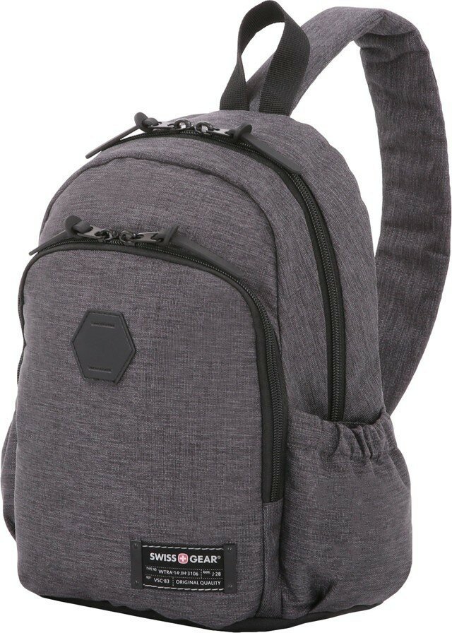 Рюкзак на одно плечо SWISSGEAR для ноутбука 13'', cерый SA2608424521