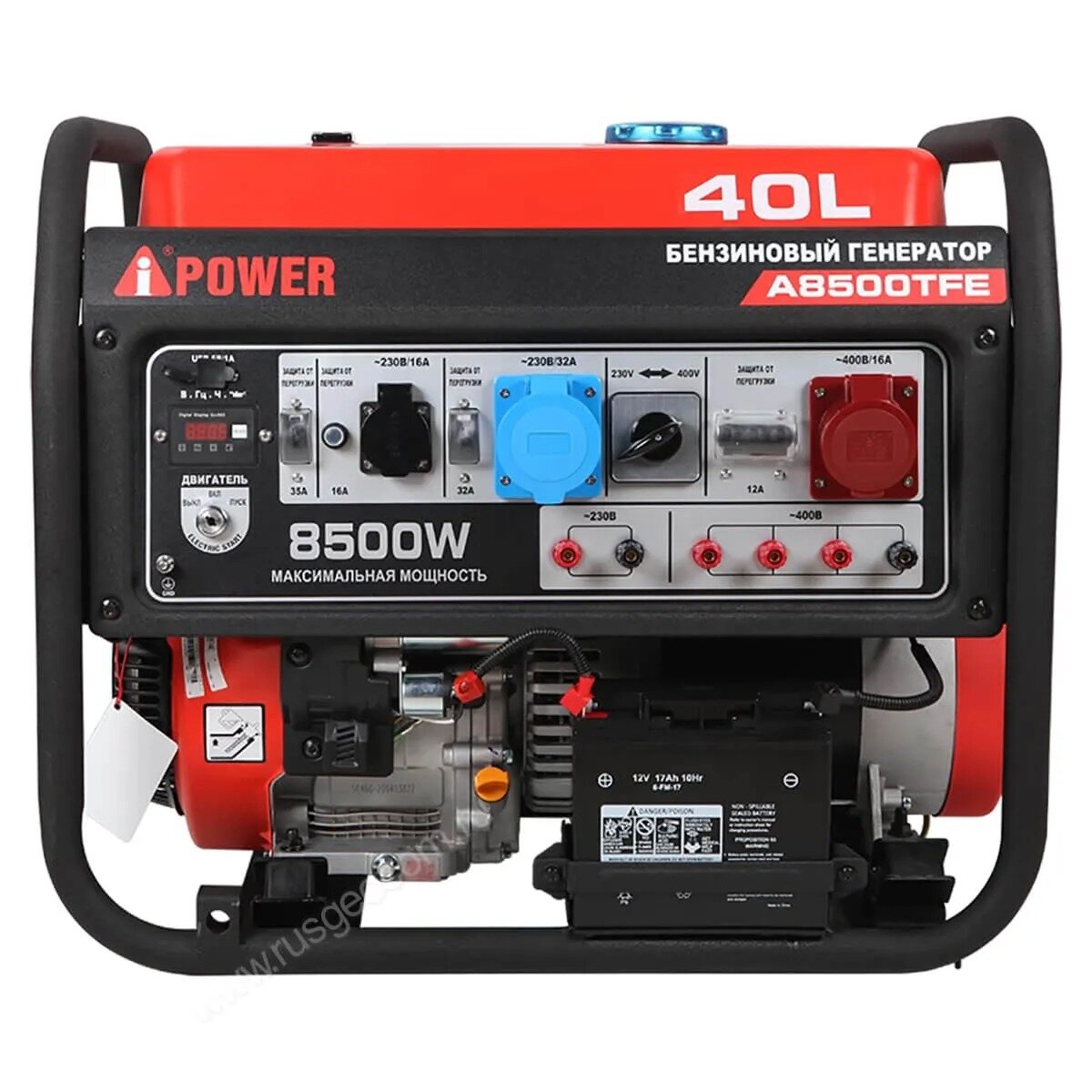 Бензиновый генератор A-iPower A8500TFE + транспортировочный комплект A-iPower L - фотография № 1