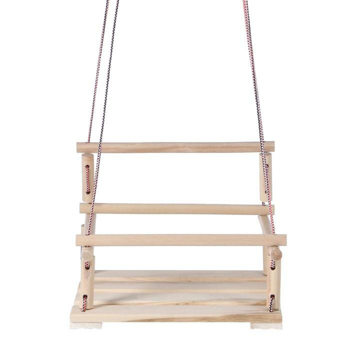Добропаровъ Подвесное кресло деревянное, сиденье 30×40см - фотография № 5