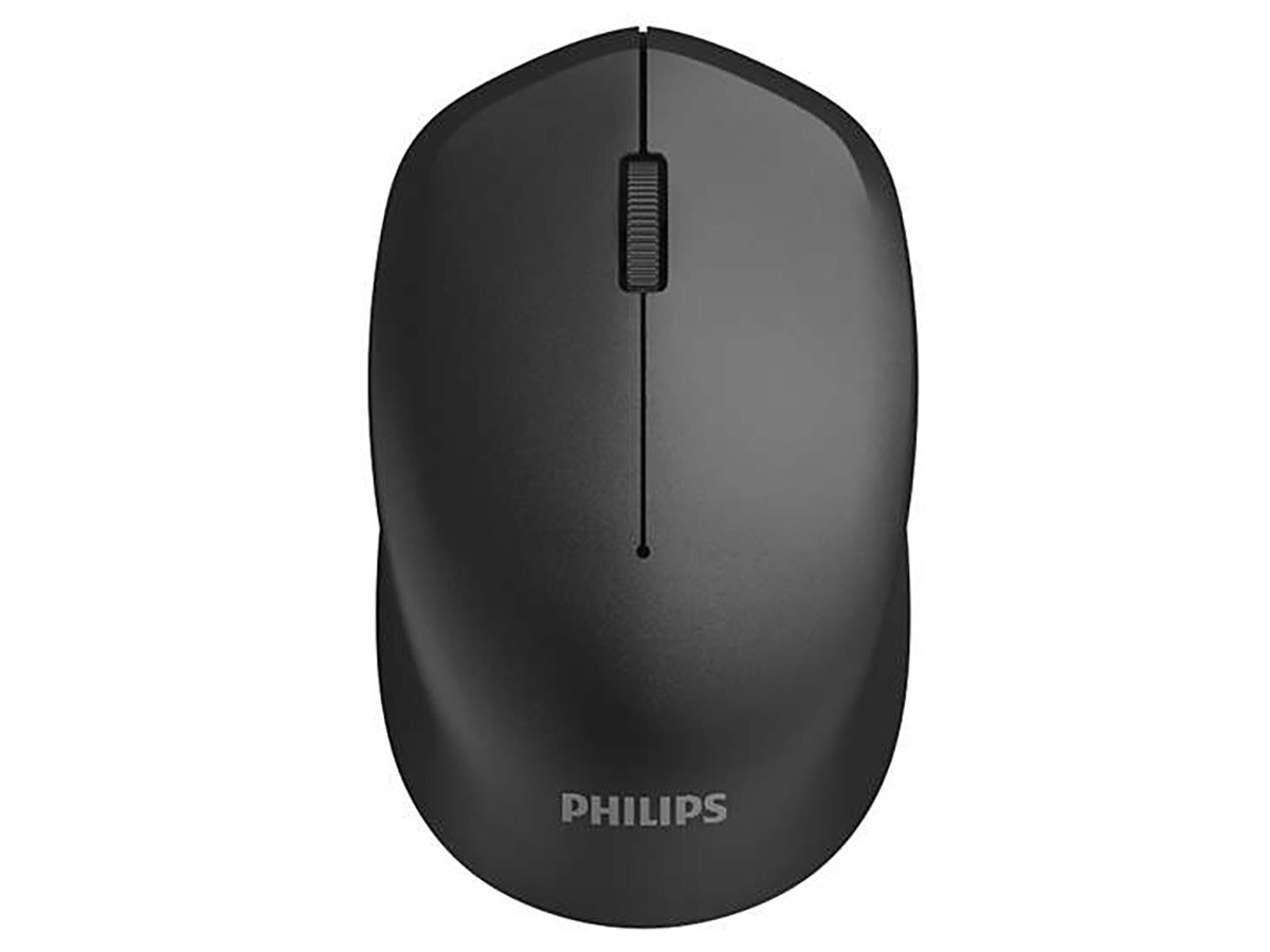 Мышь беспроводная Philips M344 1600dpi Wireless/USB Черный SPK7344