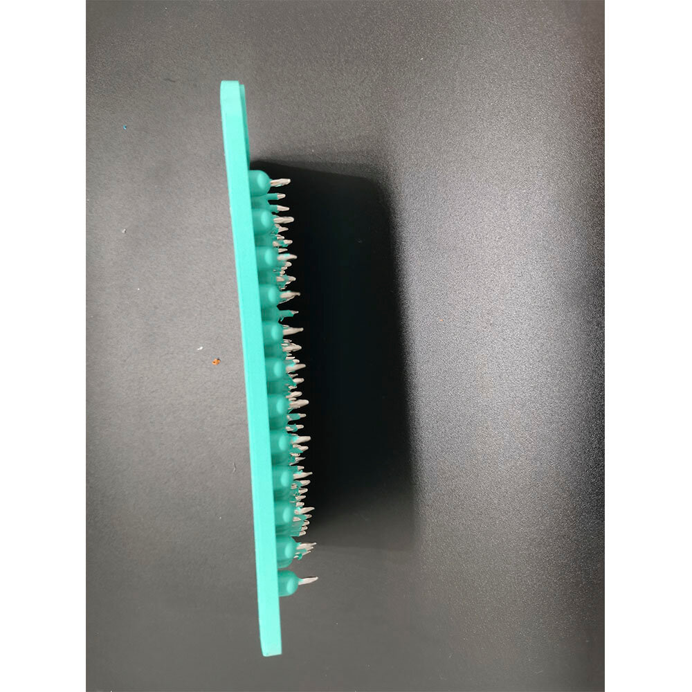 Аппликатор Кузнецова с металлическими иглами ивлар акус, размер 120х60 мм, цвет бирюзовый, шаг игл 7.5 мм - фотография № 3