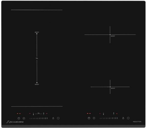 Индукционная варочная панель SCHAUB LORENZ SLK IY64S1, независимая, черный - фото №1