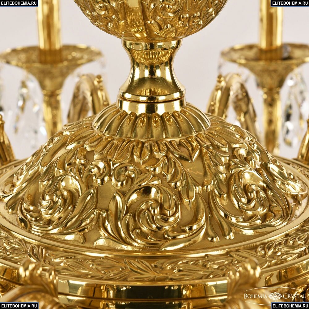 Люстра подвесная Bohemia Ivele Crystal 71202/10/250 B G - фото №3