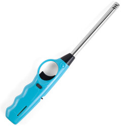 Зажигалка для биокаминов с клапаном безопасности (цвет ручки "Синий"")