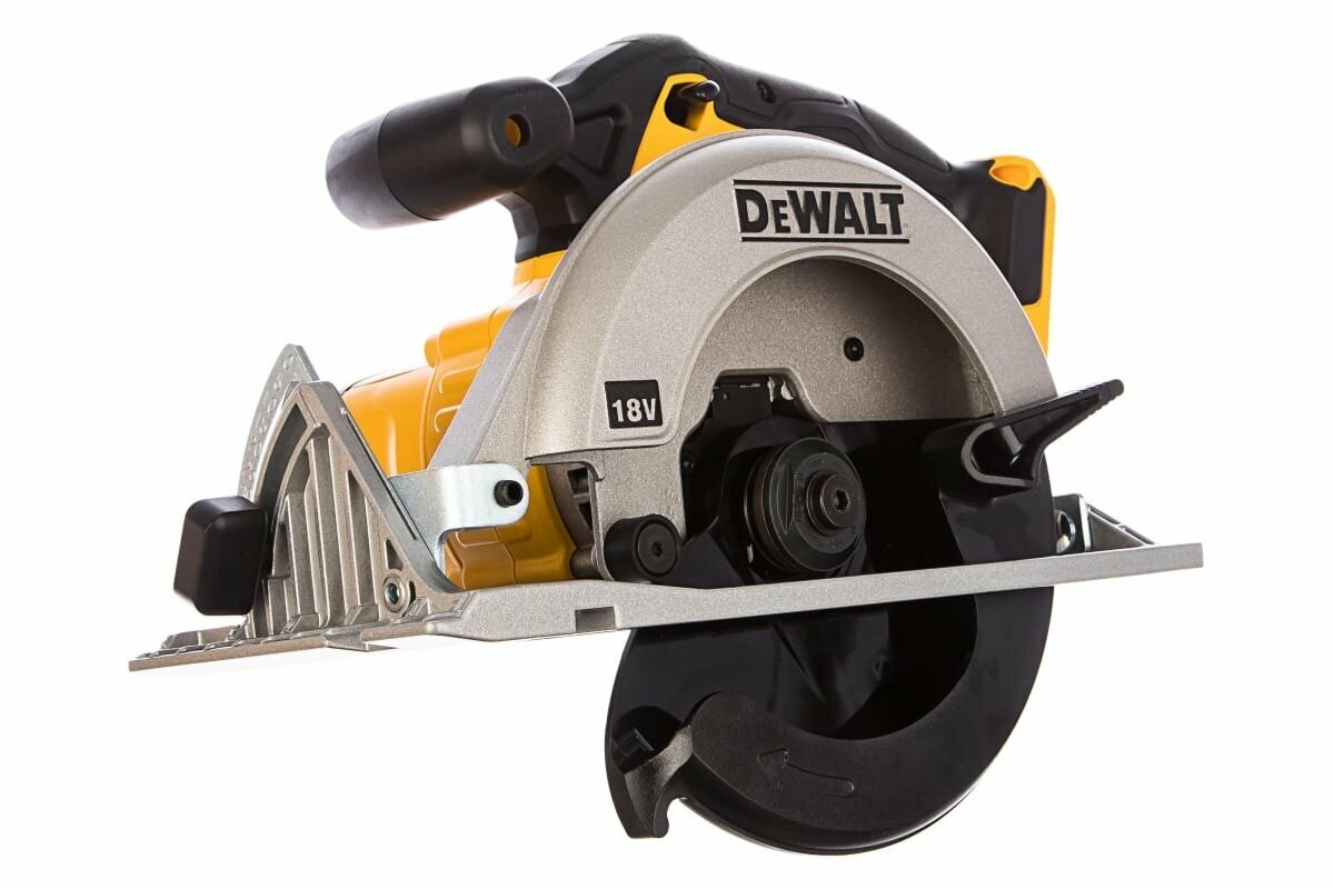 Аккумуляторная дисковая пила DeWALT DCS391N, 18 В, желтый