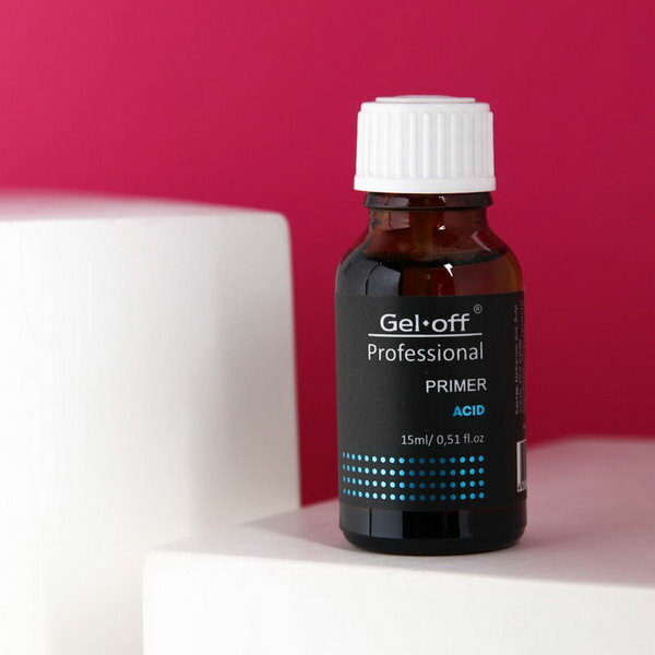 Праймер для ногтей GEL-OFF Professional "Primer" кислотный, 15 мл