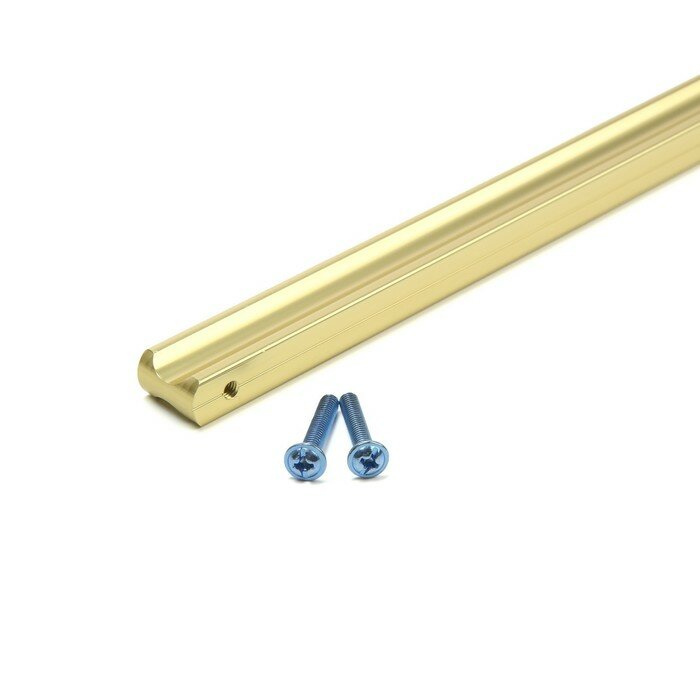 Ручка-скоба CAPPIO RSC022, алюминий, м/о 288 мм, цвет сатиновое золото - фотография № 6