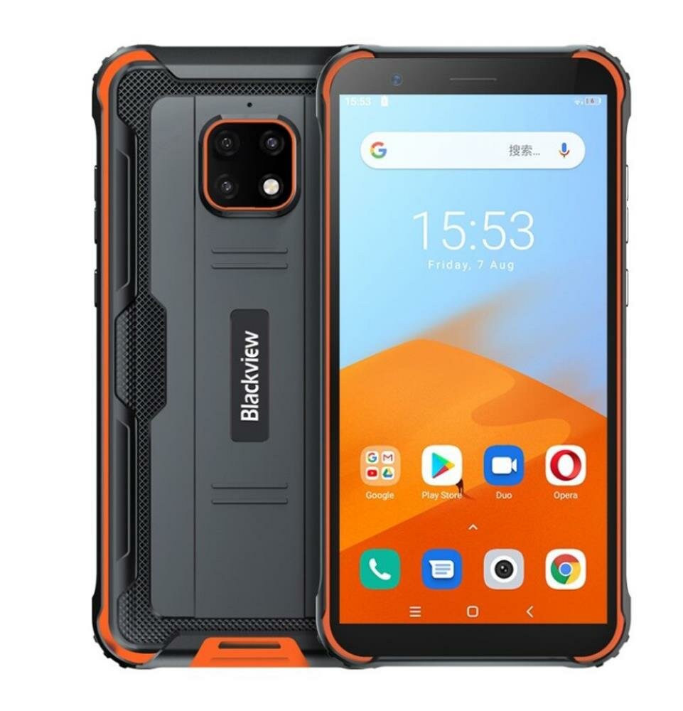 Смартфон BLACKVIEW BV4900 32 Гб RAM 3Гб оранжевый Наличие 3G LTE OS Android 10.0/Screen 5.7" 720 x 1440 IPS-LCD Dual SIM 1xМикр