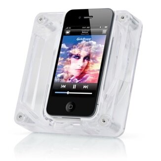 Griffin Док-станция с акустическим усилителем для iPhone 4 Griffin AirCurve Play GC10038